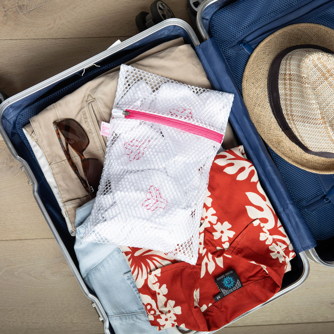 A_Week_Of_Socks_Socks_Square_Laundry_Bag_white_Regular_Travel